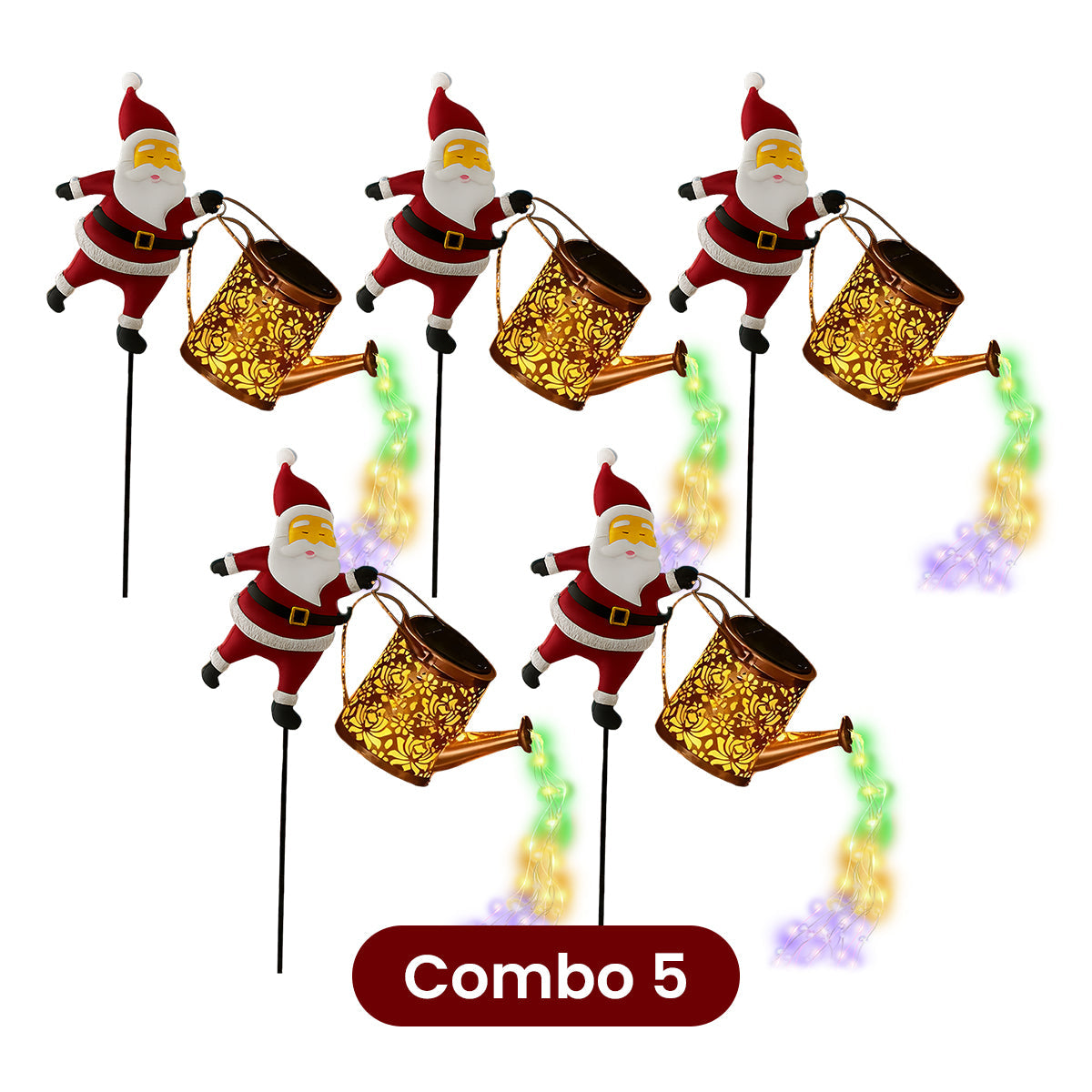 TLOPA® Santa Claus Solar Watering Can Garden Lights 🎄Trusted by 50,000+ Garden Enthusiasts Nationwide