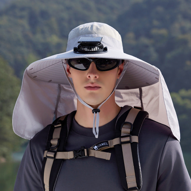 2026 Father's Day 60% OFF ✨ Breathable Fisherman Hat with Solar Fan
