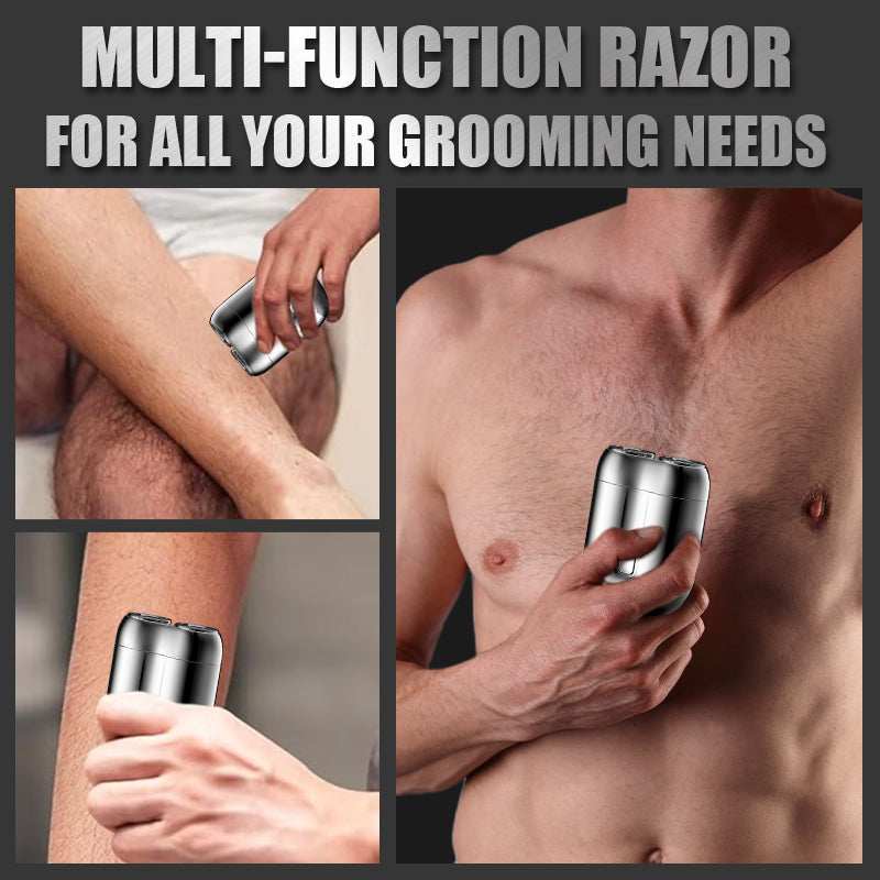 2026 New Model 🎁German Mini Dual-Head Electric Shaver🚨Last Day Promotion 60% OFF⏰