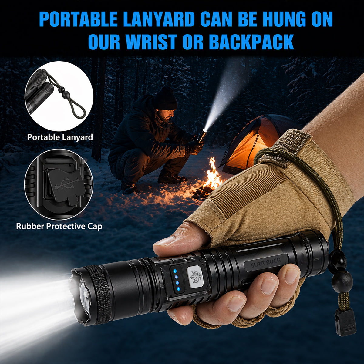 HOT SALE 60% OFF!!⏰ Super Bright Ultimate Flashlight 🔦Military-Grade Durability, 50x Powerful Than Standard Flashlight