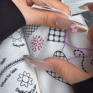 TLOPA® All-Scenario Embroidery Stitch Book Kit