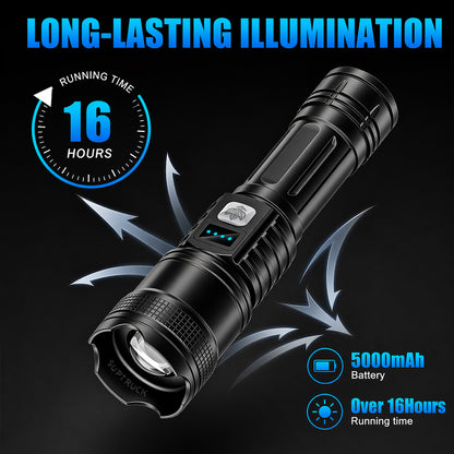 HOT SALE 60% OFF!!⏰ Super Bright Ultimate Flashlight 🔦Military-Grade Durability, 50x Powerful Than Standard Flashlight
