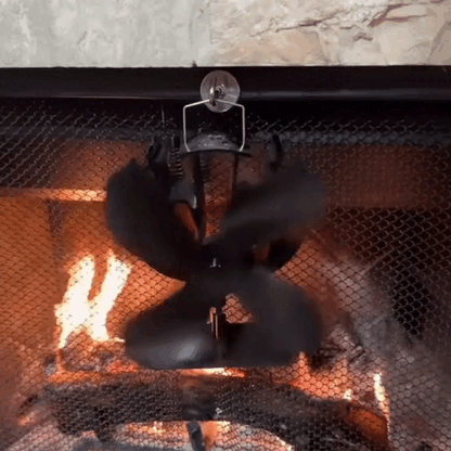 Billhol® Heat Powered Wood Stove Fan