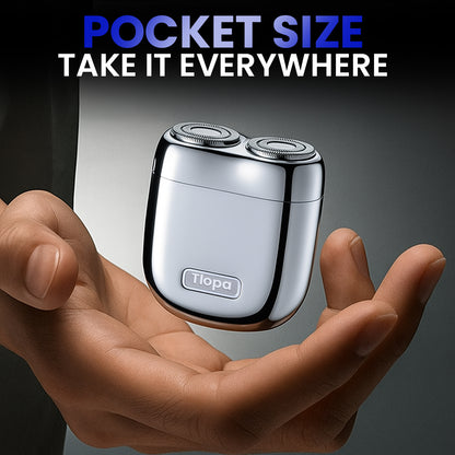 TLOPA® Pocket Shaver USB Mini Shavers for Men