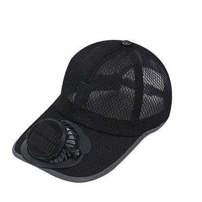 2026 Father's Day 60% OFF ✨ 2026 Pro Outdoor Cooling Hat – Solar + USB Dual-Powered Fan Cap with UPF 50+ Sun Protection