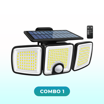Solar Outdoor Light with PIR Motion Sensor & 3 Lighting Modes US
