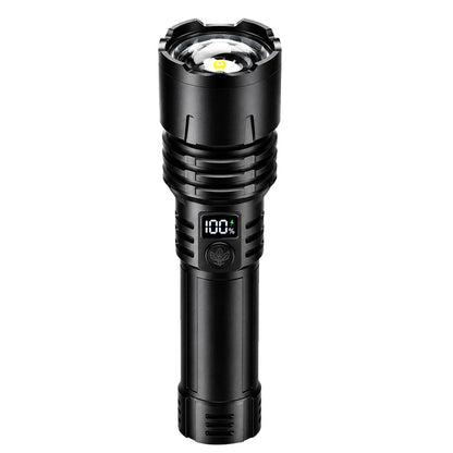 🔥BEST SALE: 70% OFF + 🎁🔦 2026 Super Bright Ultimate Tactical Flashlight,🔥1M+ Sold Worldwide, 80X Brightness, 120-Hour RUN TIME, Smart LED Display, Military-Grade CREE LED