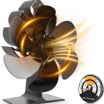 Billhol® Heat Powered Wood Stove Fan