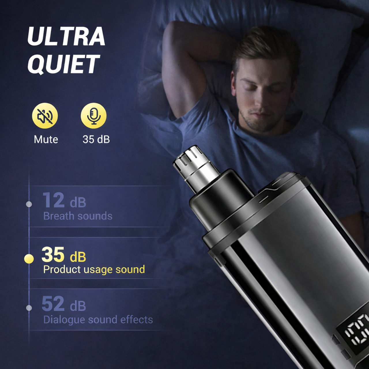 Smart Electric Nose Hair Trimmer