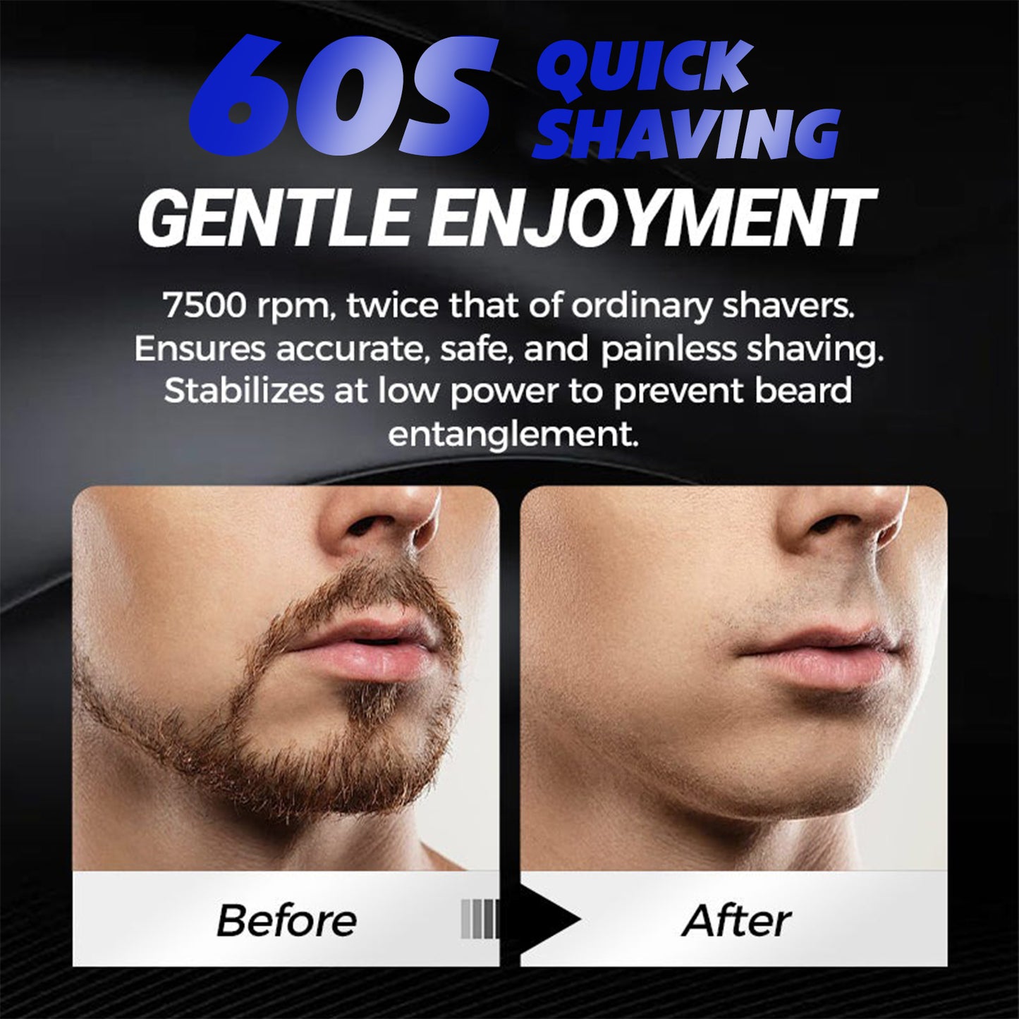 TLOPA® Pocket Shaver USB Mini Shavers for Men