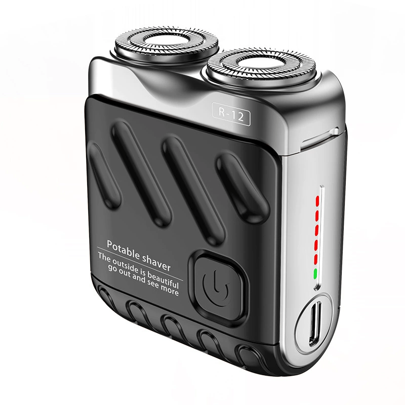 70% OFF + FREE GIFT⏰ Portable Mini Rotary Electric Shaver| 9000RPM Magnetic Dual-Head| Rechargeable IPX7 Waterproof Wet/Dry
