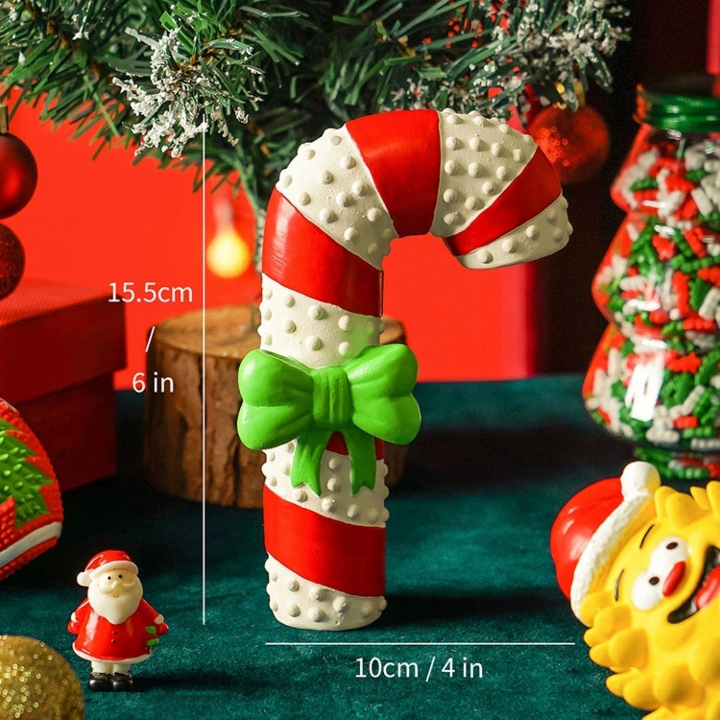 Christmas Latex Pet Chew Toys | Durable Dog Chew Toys