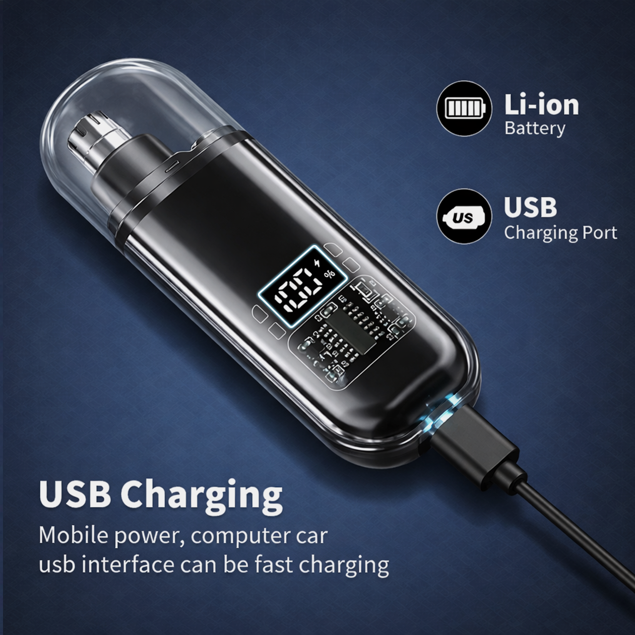 Smart Electric Nose Hair Trimmer