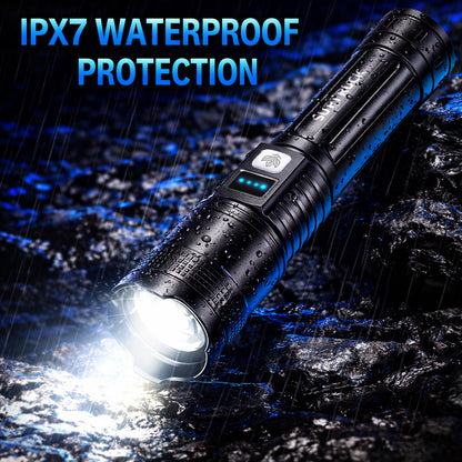 HOT SALE 60% OFF!!⏰ Super Bright Ultimate Flashlight 🔦Military-Grade Durability, 50x Powerful Than Standard Flashlight