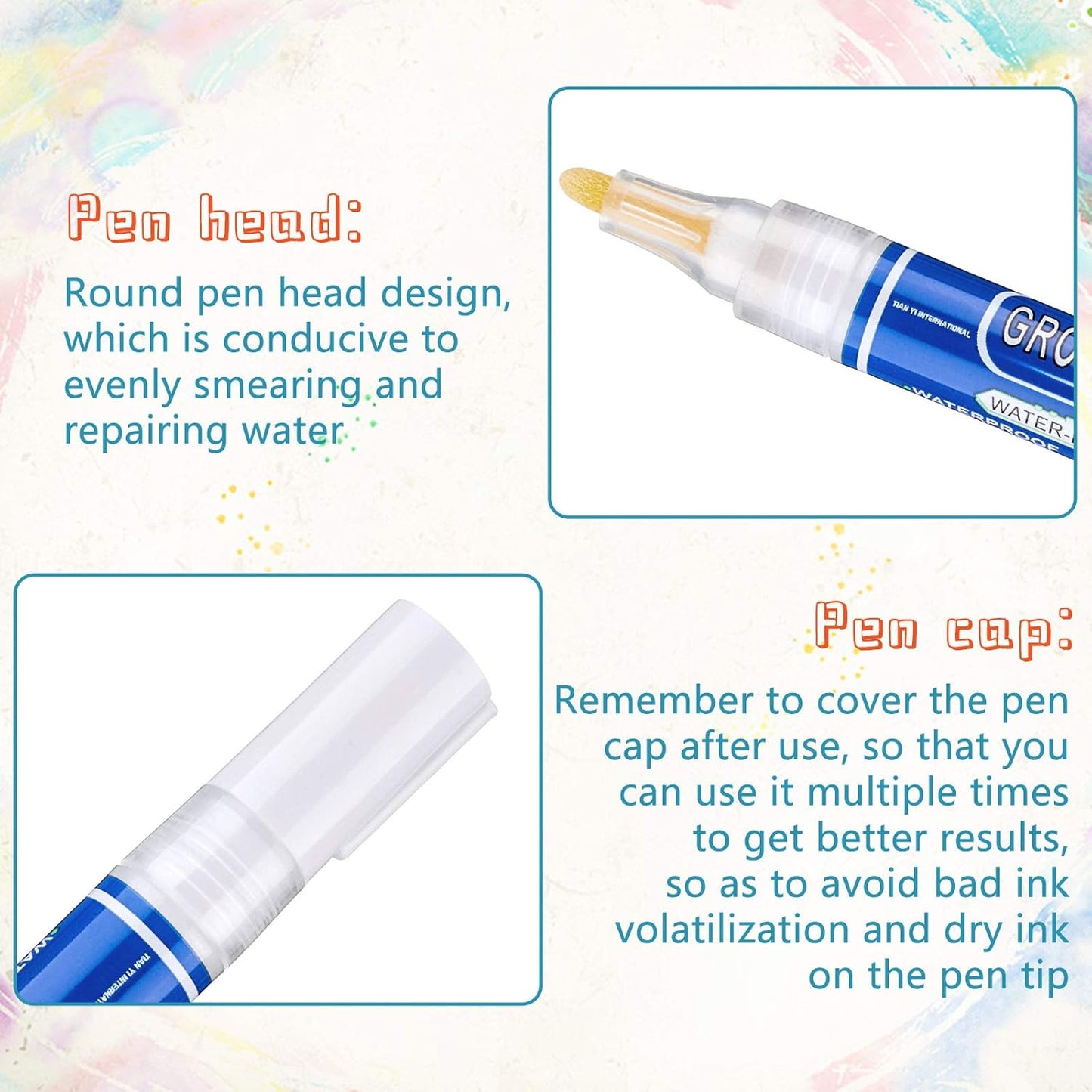 Combo 3 Grout Whitening Pen