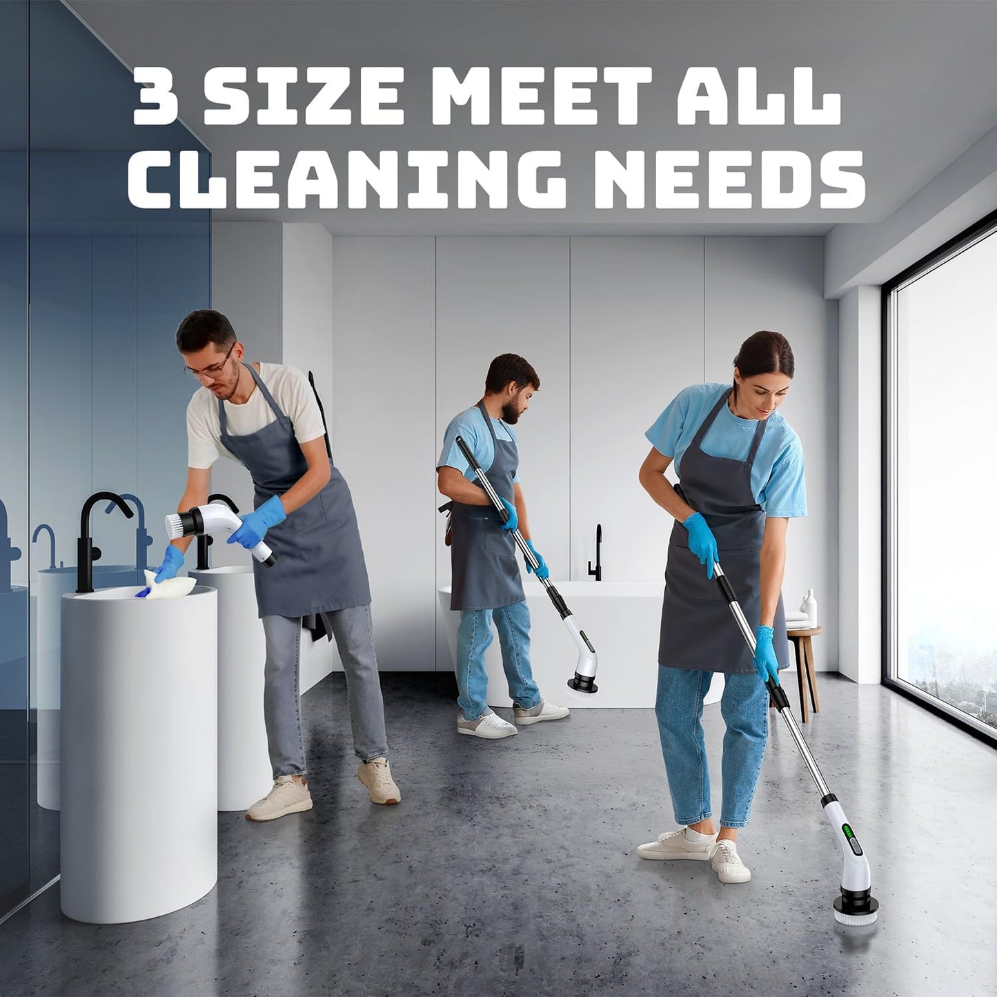🔥HOT SALE 60% OFF 🔥MULTI-SURFACE SPIN SCRUBBER 🔥2026 High-Torque Power & Effortless Deep Clean