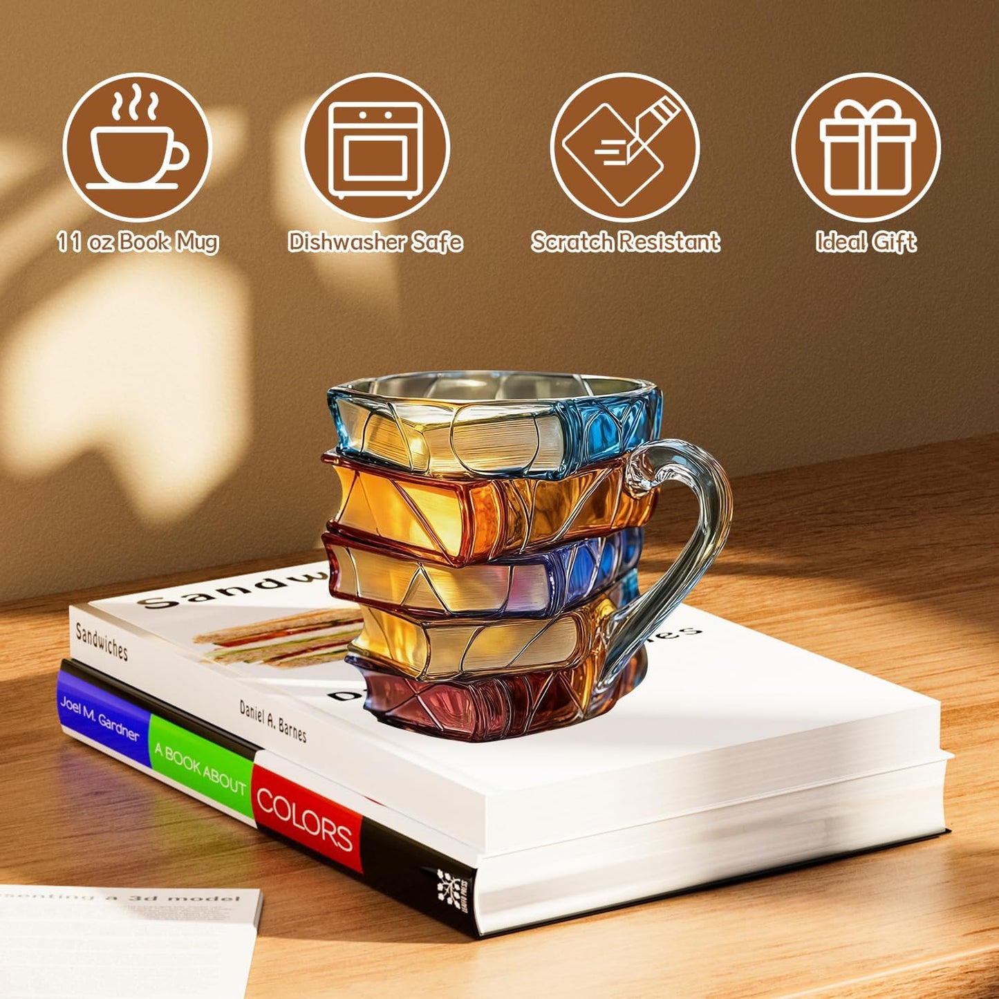 2025 New Painted Book Mug