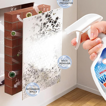 🎉EXCLUSIVE DEAL: UP TO 60% OFF Today Only!🔥Trilumia® Fast Acting Anti-Mold Wall Cleaner Spray🔥