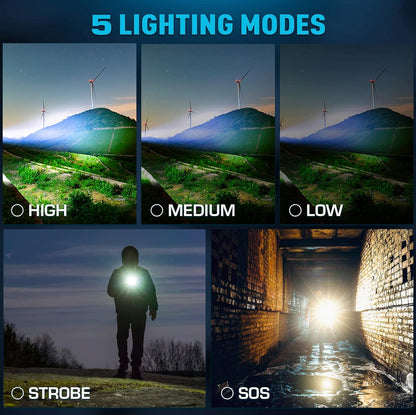 Billhol® 990000LM Super Bright Survival Flashlight 🔦2M+ Sold Worldwide