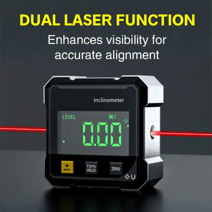 📢🔧 HOT SALE 50% OFF 🔥4-Side Magnetic Digital Angle Gauge with Laser