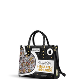 Alright Stop Regulate And Listen DNRZ0606002A Leather Bag