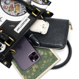 Alright Stop Regulate And Listen DNRZ0606002A Leather Bag
