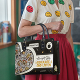 Alright Stop Regulate And Listen DNRZ0606002A Leather Bag