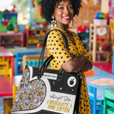 Alright Stop Regulate And Listen DNRZ0606002A Leather Bag