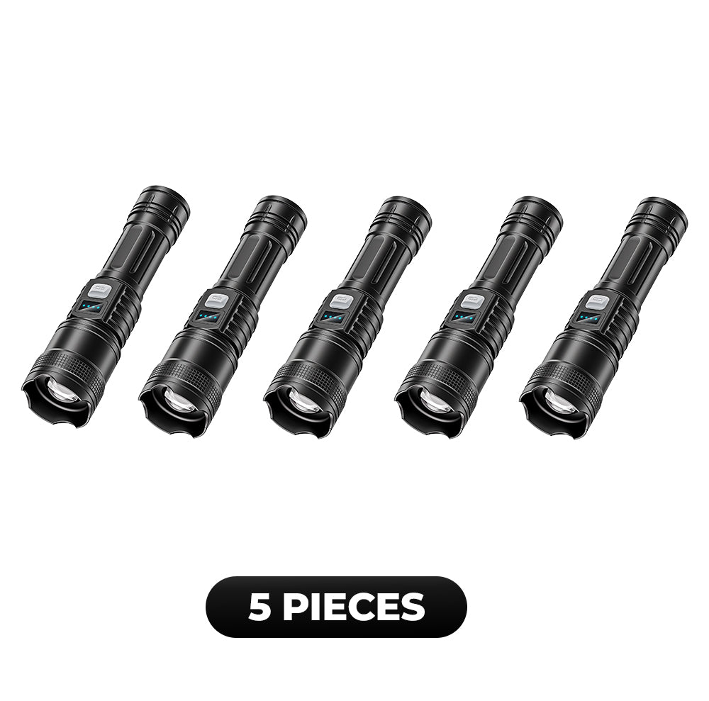 990000LM Super Bright Survival Flashlight for Every Adventure!