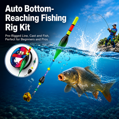 🥳LAST DAY 60% OFF 🧵 Automatic Fishing Line Set –  Ready To Fish In Seconds 🎣🛡️