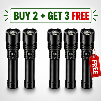 🔦 Super Bright Tactical Survival Flashlight
