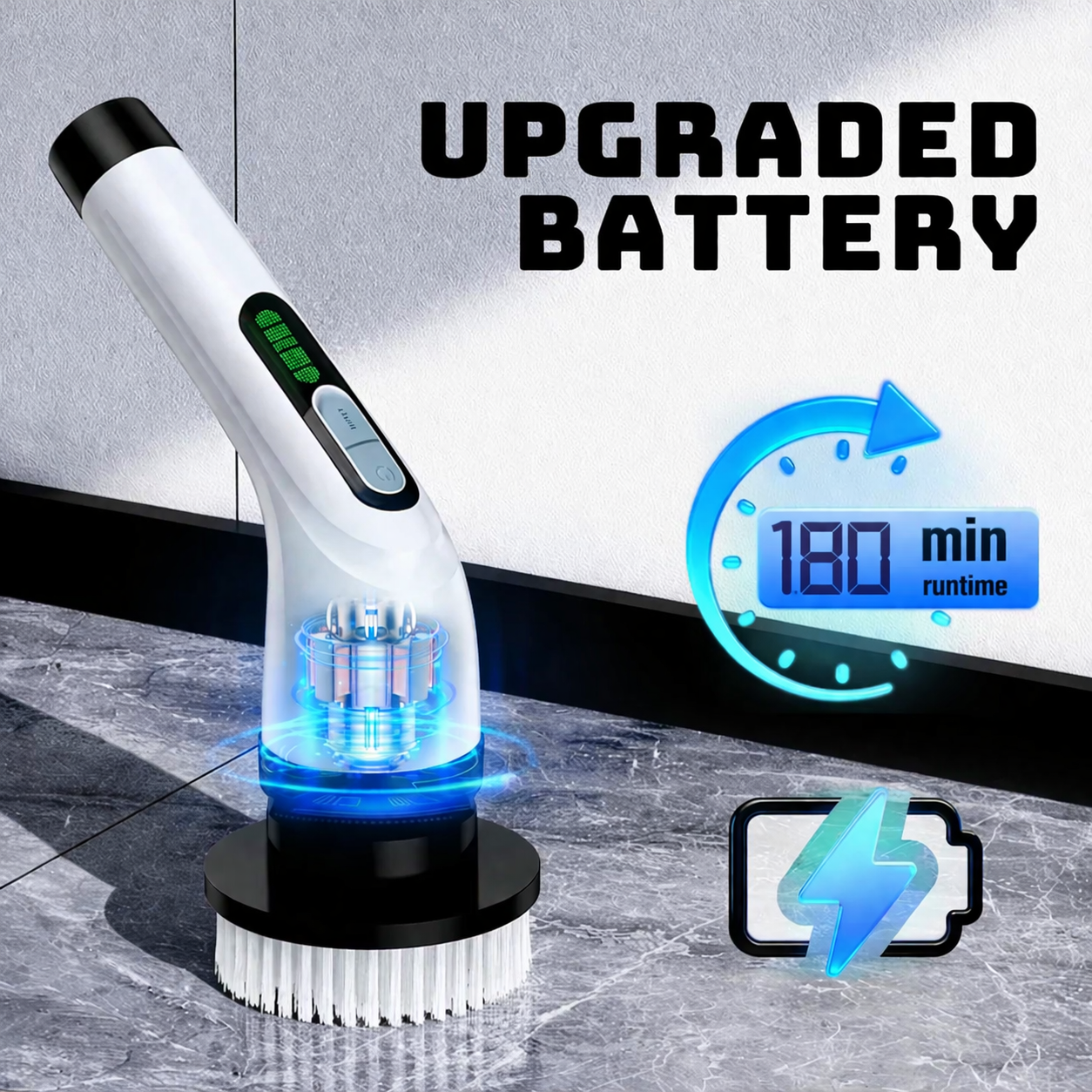 🔥HOT SALE 60% OFF 🔥MULTI-SURFACE SPIN SCRUBBER 🔥2026 High-Torque Power & Effortless Deep Clean