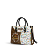 Art Teacher Compassionate Caring Loving Kind Loyal Reliable Fun Dedicates Warm DNRZ3105001A Leather Bag