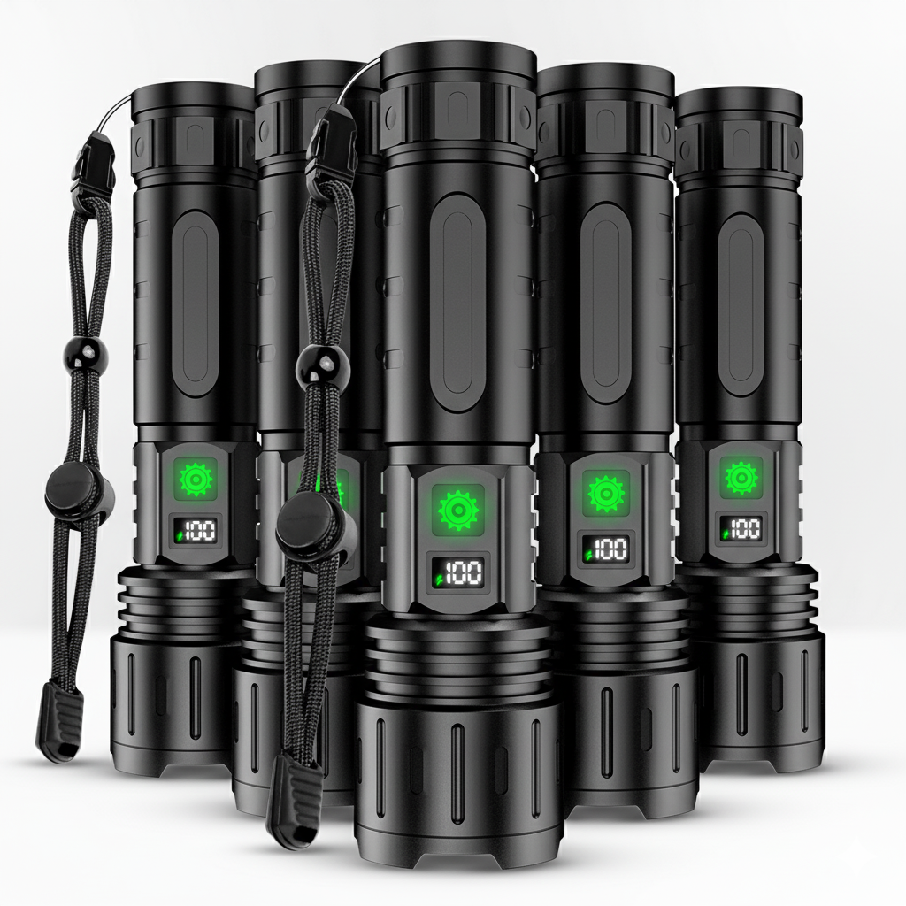 Billhol® 990000LM Super Bright Survival Flashlight for Every Adventure!