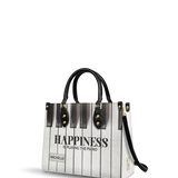 Happiness Is Playing The Piano Music Teacher ENRZ31072277FM Leather Bag