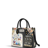 I Might Be Nerdy But Only Periodically NNRZ3005004A Leather Bag