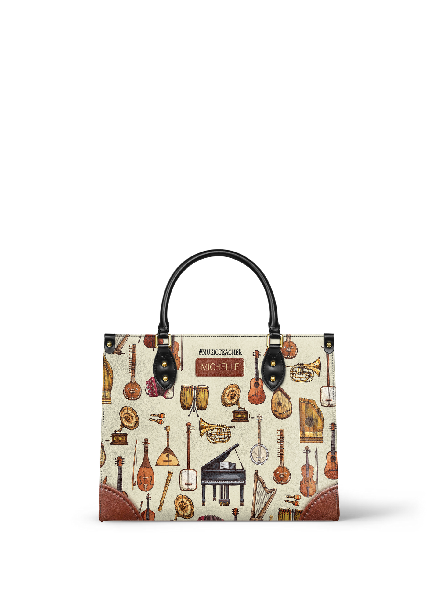 Music Teacher Leather Bag