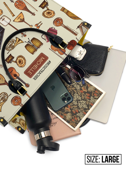 Music Teacher Leather Bag