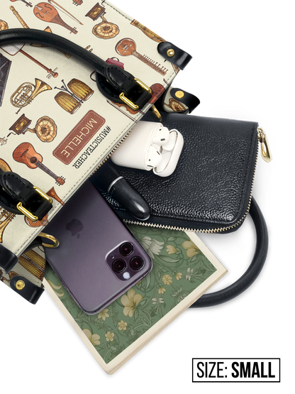 Music Teacher Leather Bag
