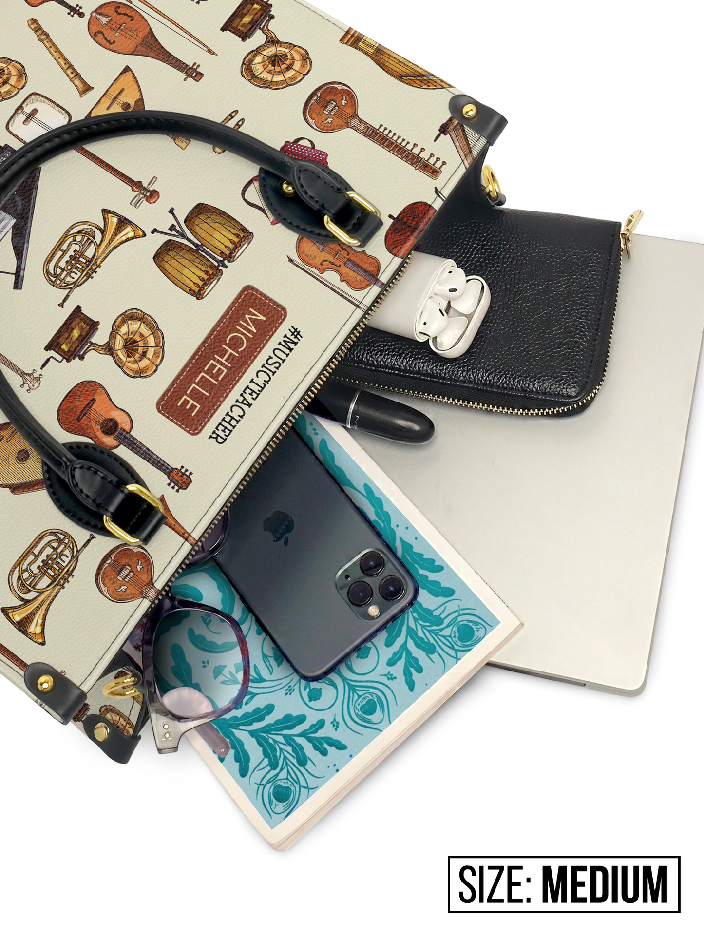 Music Teacher Leather Bag