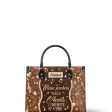 Music Teachers Touch Hearts One Note At A Time DNAY0803004A Leather Bag