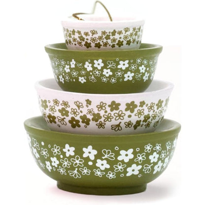 Pyrex Bowl Stack Ornament – Vintage Christmas Decor