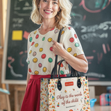 Play Is The Work Of The Child Maria Montessori HTAY0106006A Leather Bag