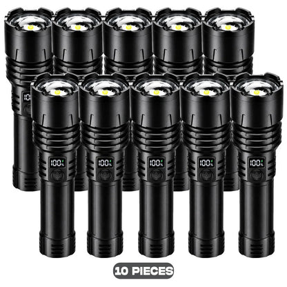🔥DEAL 70% OFF!!⏰ 🔦 Super Bright Ultimate Tactical Flashlight, 80X Brightness, 120H RUN TIME, Military-Tough CREE LED Power