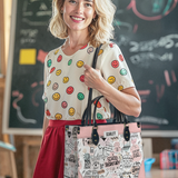 School Secretary Features HHLZ0706001A Leather Bag