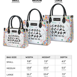 School Social Worker I Will Be There For You DNRZ0706001A Leather Bag
