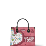 Social Studies Is Groovy HHAY2905003A Leather Bag