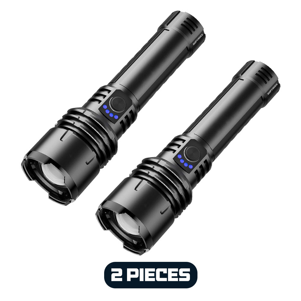 🔥60% OFF! 🔦 Super Bright UltimateLED Tactical Flashlight, Military-Grade Toughness - 80X Brightness, Cree LEDs