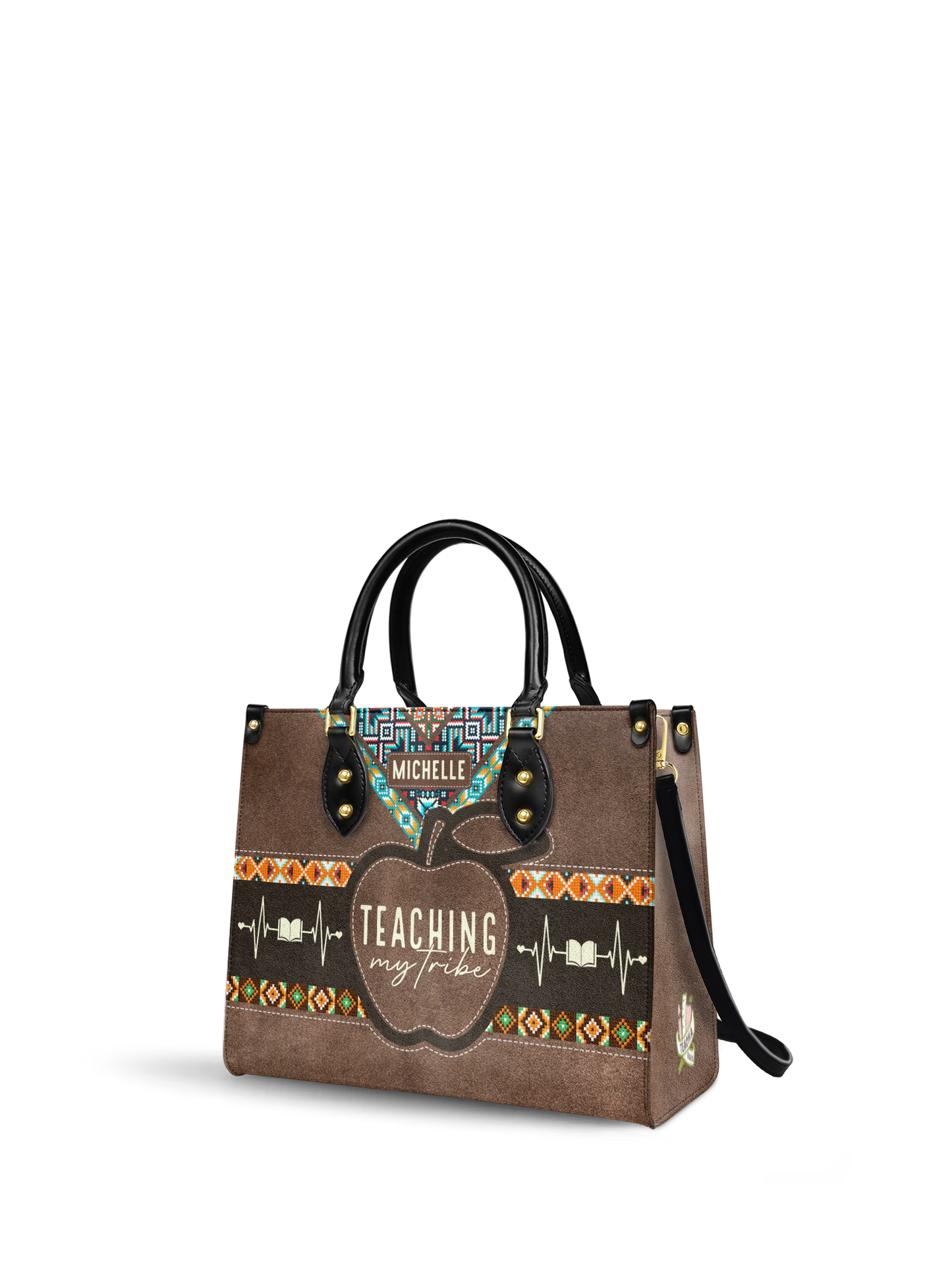 Teaching My Tribe Leather Bag