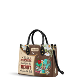 The Best Teachers Teach From The Heart Not From The Book DNRZ2903001A Leather Bag